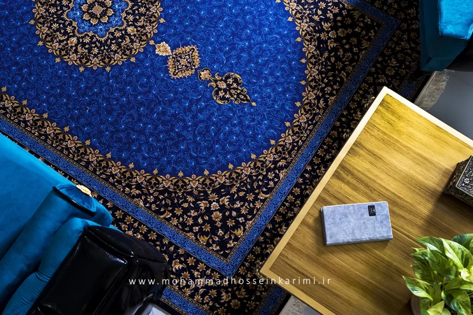 عکاسی فرش ماشینی در چیدمان
